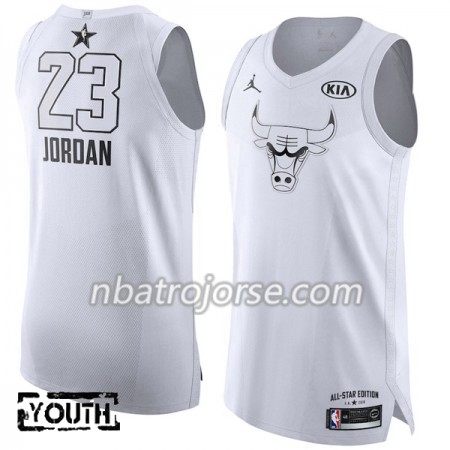 Barn Chicago Bulls Tröja Michael Jordan 23 2018 All Star Jordan Brand Vit Swingman Barn Chicago Bulls Tröja Michael Jordan 23 2018 All Star Jordan Brand Vit Swingman